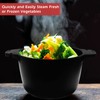 Professional Large Micro Cookware 2 Quart, Microwave Steamer for Vegetables,