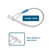 ECSiNG Cable Pulling Grip Sock for 4-6mm Cable Galvanized Stainless