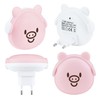 Annmore Night Light Socket Children's Socket Light Pig Nursing Light