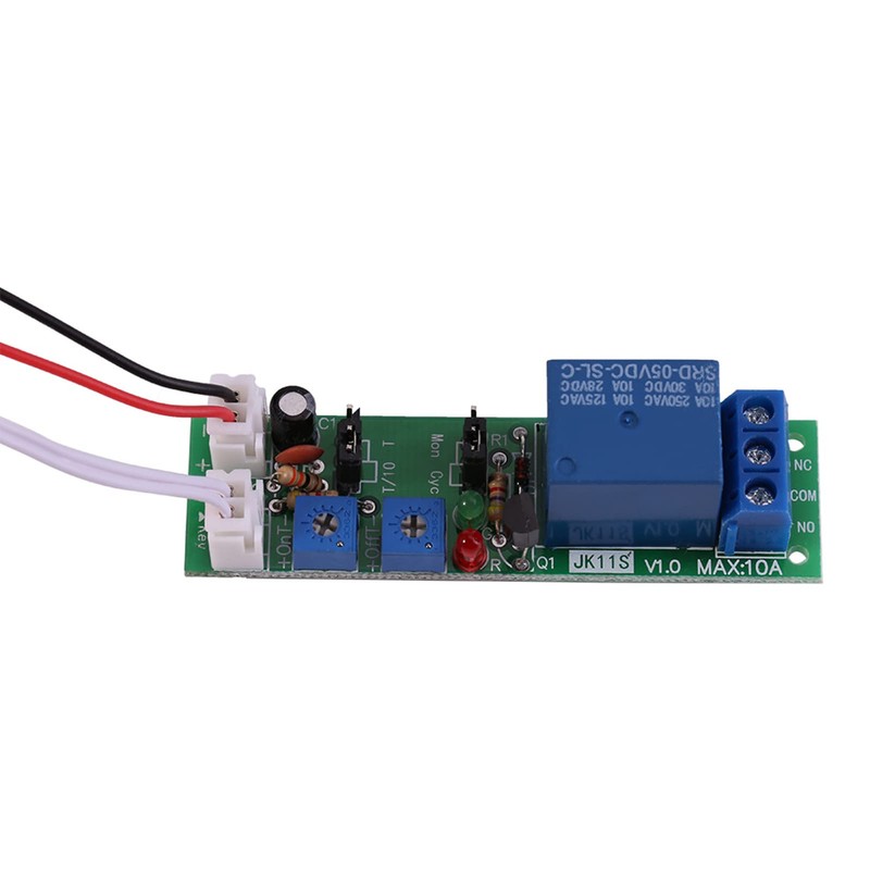 Adjustable Cycle Timer Delay On/Off Switch Relay Module Precision for