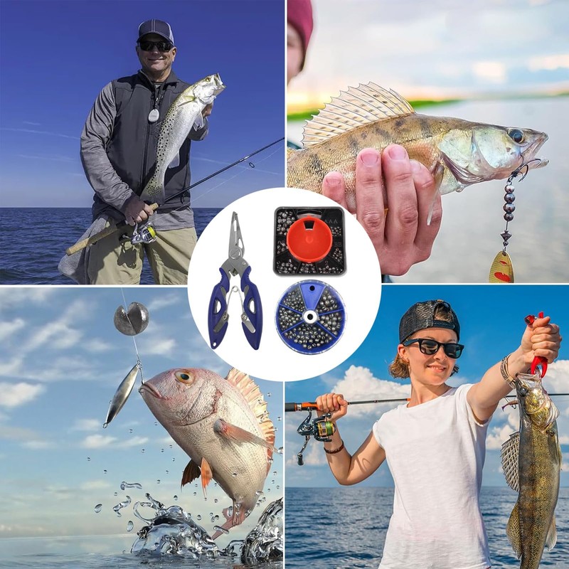 Fishing Tackle, Fishing Weights, Split Shot Fishing Weights, Sea Fishing