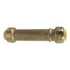 2 Pcs. XFITTING 1/2" Push Fit Slip/Repair Coupling, 1/2" Push