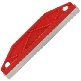 Paint Trim Guard, 12inch Paint Shield Wallpaper Scraper Skirting Board Painting Guard Stainless Steel Paint Edging Tool Multi-Purpose Paint Shield for Repairing Wallpaper Precision Smearing Repairing