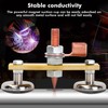 Telituny Welding Support Earth Clamp, 4 mm Magnetic Welding Magnetic
