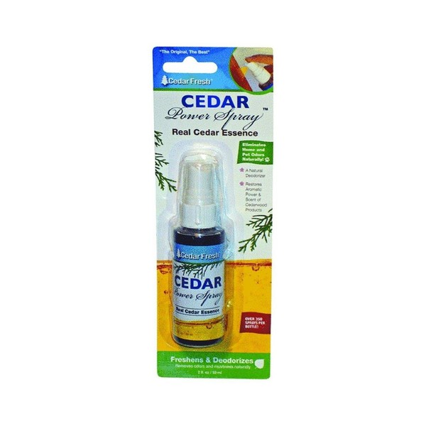 Household Essentials 81702 Cedar Fresh Spray Air Freshener, 2 oz.