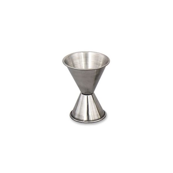 Browne Foodservice 1293 Stainless Steel Jigger, 1 oz x 2 oz Capacity