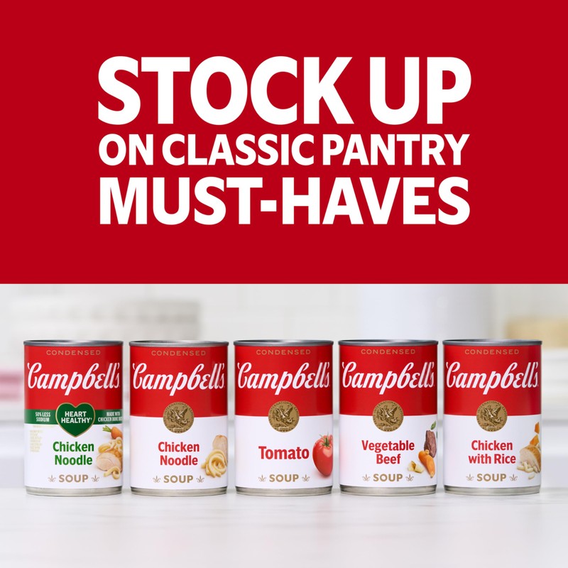 Campbell's Condensed Chicken Gumbo Soup, 10.5 Ounce (Pack of 12)