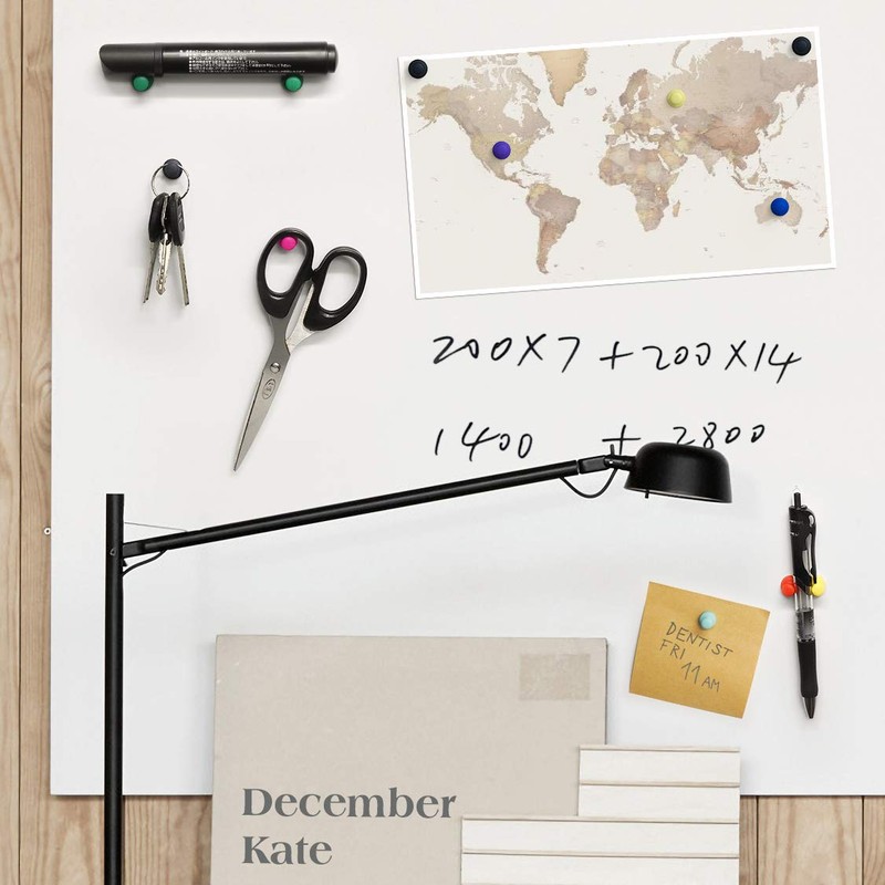 SMART&COOL 20pcs Small Fridge Magnets - Neodymium Magnet for Whiteboard,