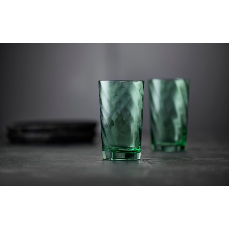 Lyngby Glas Vienna Highball 45 cl Pack of 4 Green