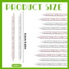 100 PCS Christmas Plastic Stylus for Scratch Art, 3.7 Inch