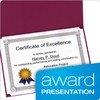 Oxford Certificate Holders, Burgundy Diploma Holders, Letter Size, 25 per