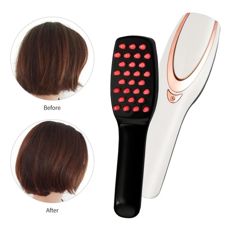 Peine Masaje Eléctrico Para El Cuidado Del Cuero Cabelludo