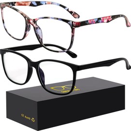 Oilway Blue-Light Blocking Glasses Computer Reading/Gaming/TV/Phones Glasses Fashion Anti Eyestrain UV Glasses for Women Men