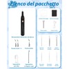 Lullu 14 Kit Pulizia Denti Cane, Ablatore Tartaro Ultrasuoni Cani