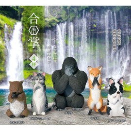 Gassho Four Words x Set of 5 Types, 4 Words, Full Comp Capsule Toy