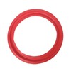 Cherjoury 2 Pieces 4/5/6.5/8/10/12 inch Red Speaker Foam Surround Subwoofer