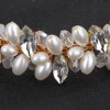 JWICOS Bridal Pearl Headband Wedding Hair Accessories Bride Headpieces for