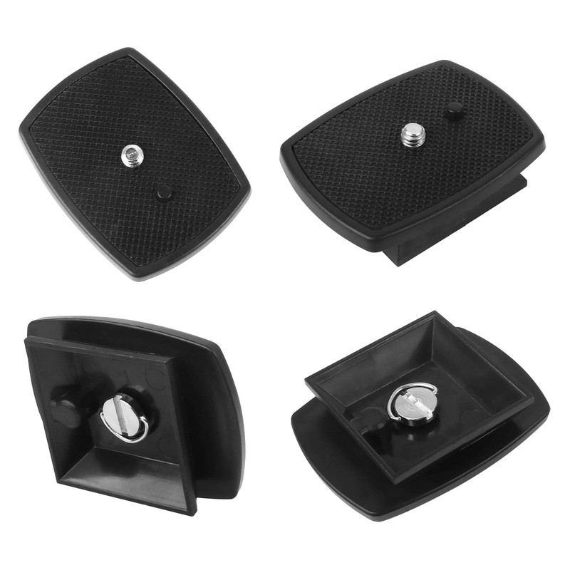 3 Pieces Quick Release Plate Clamp, Plastic Tripod Adapter Plate