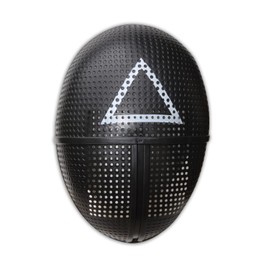 Zölibat Squid Mask Square Circle Triangle or Boss Face Mask One Size Game Costume Theme Party Carnival