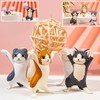 Yurika Pen Holder, Cat Pen Holder, Cat Pen Holder, Hard