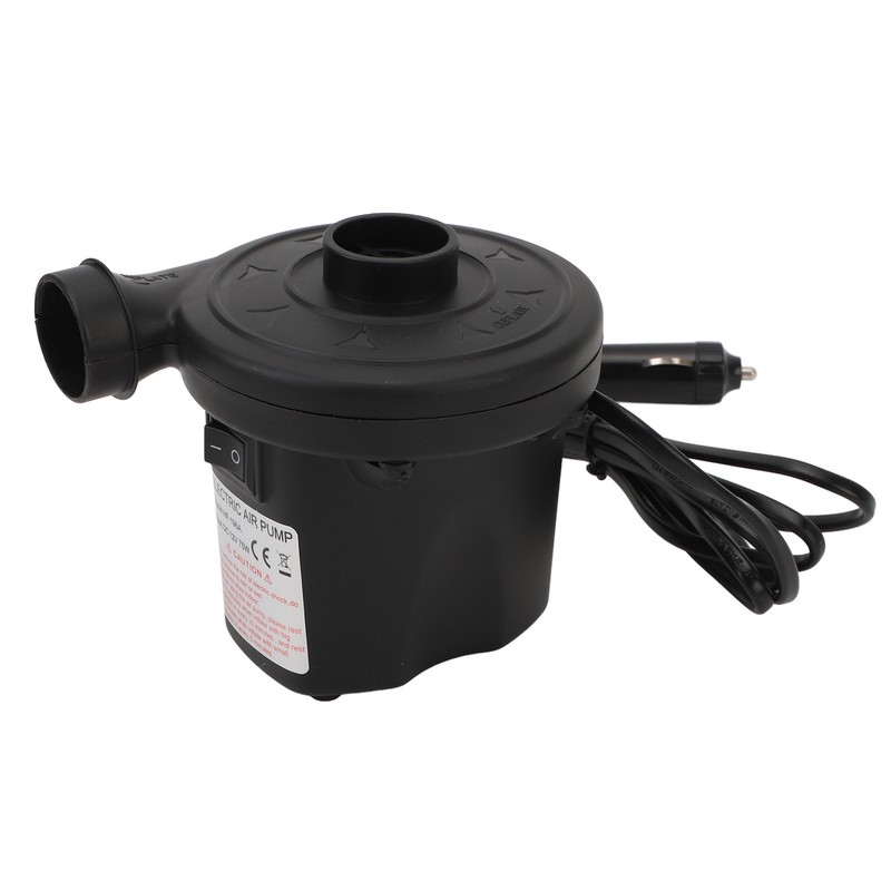 Electric Air Pump Multifunctional Compact Plastic Tire Inflator Portable Air