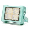 MAYDENG LED Solar Work Light 100W Portable Job Site Rechargeable