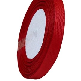 20 Yards Grosgrain Ribbon for Gift Wrapping Wedding Christmas Decorations DIY Bows (026# (Red),1cm(0.39inch) x 20 Yards)