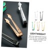 KICHOUSE 5pcs Stainless Steel Ice Tongs Multi-Purpose Dessert Tongs for