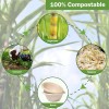 Disposable Compostable Paper Bowls Microwave Safe Bagasse Bowls 6 Oz