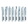 HHIP 2006-9026 3/8 X 4" 8 Piece High Speed Steel