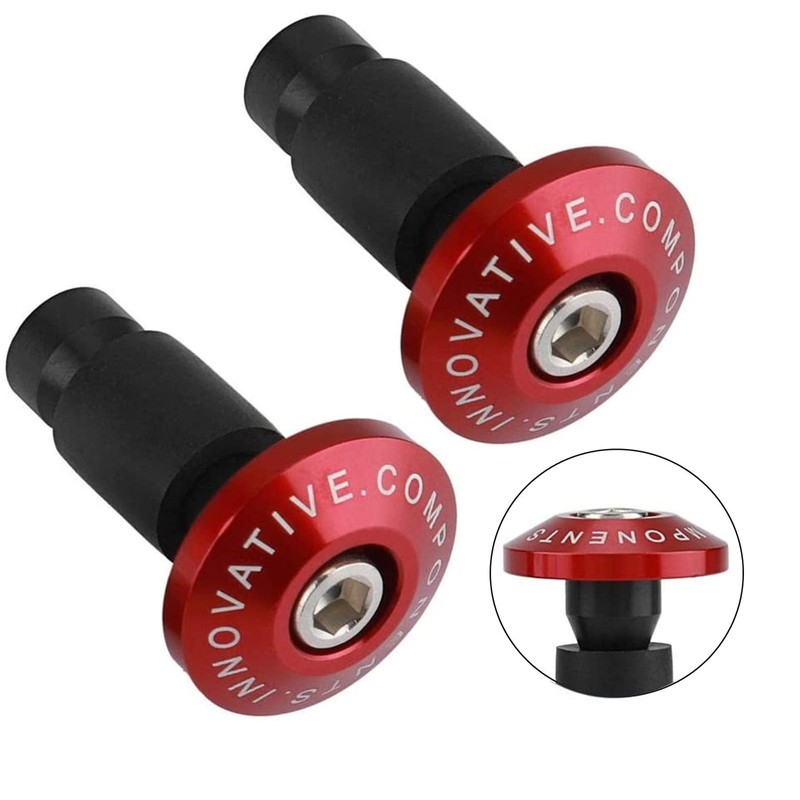 SAMCOS Anti-Collision Motorcycle 7/8'' Handlebar End Weight Handlebar Grip Cap