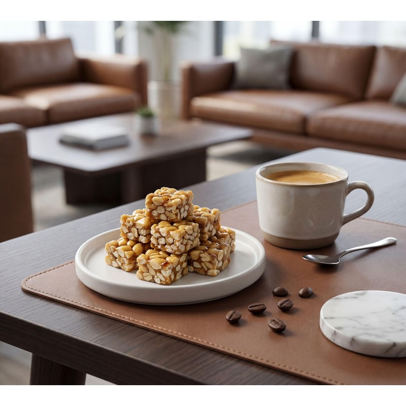 Old‑Fashioned Peanut Squares – 20 oz Resealable Bag – Crunchy