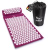 BigDean Acupressure Mat with Cushion & Cover to Increase Well-Being