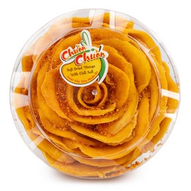 Soft Dried Mango with Chili Salt, Vietnamese Snack, 17.63 oz, Sweet Sour and Spicy