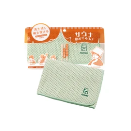 CBJAPAN Towel, Absorbent and Quick Drying, Microfiber, Green, Quick Absorption in the Gap of Fiber, 11.8 x 35.4 inches (30 x 90 cm), My Sauna Body Towel, tomte