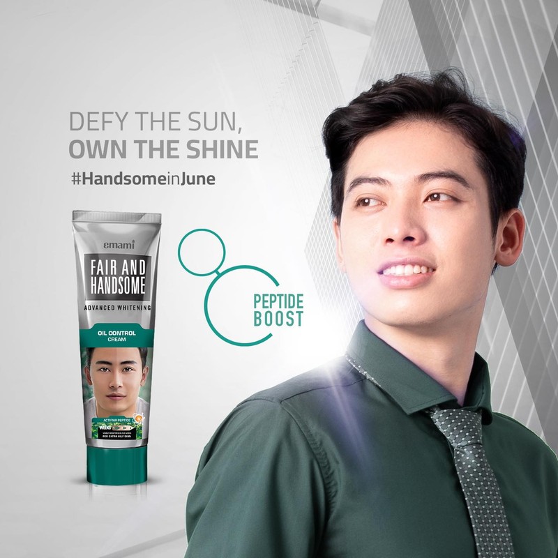 Emami Fair & Handsome Advanced Whitening Oil Control Cream-25g/50g and