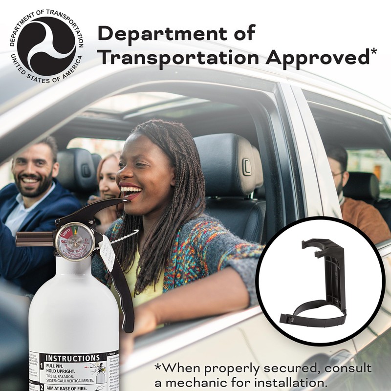 Kidde Fire Extinguisher for Vehicles, Cars, Trucks, Single-Use 10BC