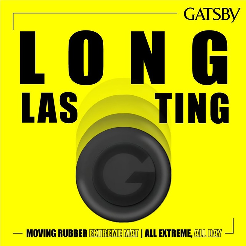 GATSBY Moving Rubber Extreme Matte Hair Wax Clear Floral Scent
