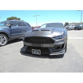 STO N SHO Front License Plate Bracket Compatible with 2018-2023 Ford Mustang Shelby Super Snake (SNS135d)