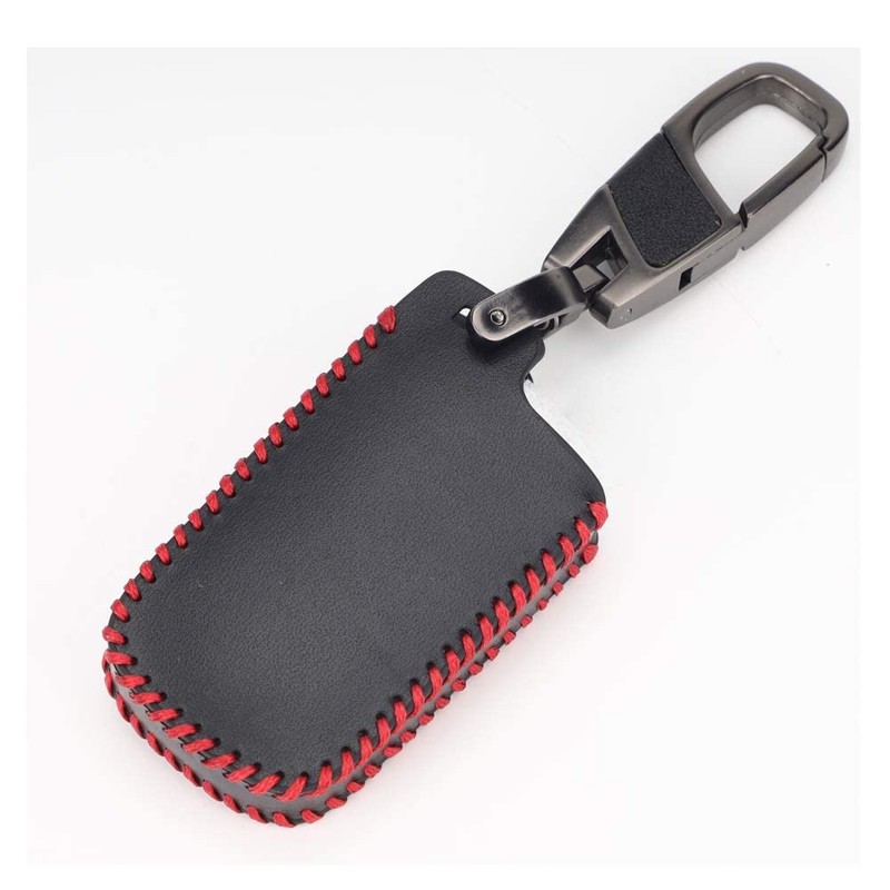 BKY Toyota Exclusive Smart Key Case, Leather, Beige, Harrier Camry,