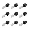 Beer Faucet Plug Brush Black ABS Beer Faucet Tap Cleaning