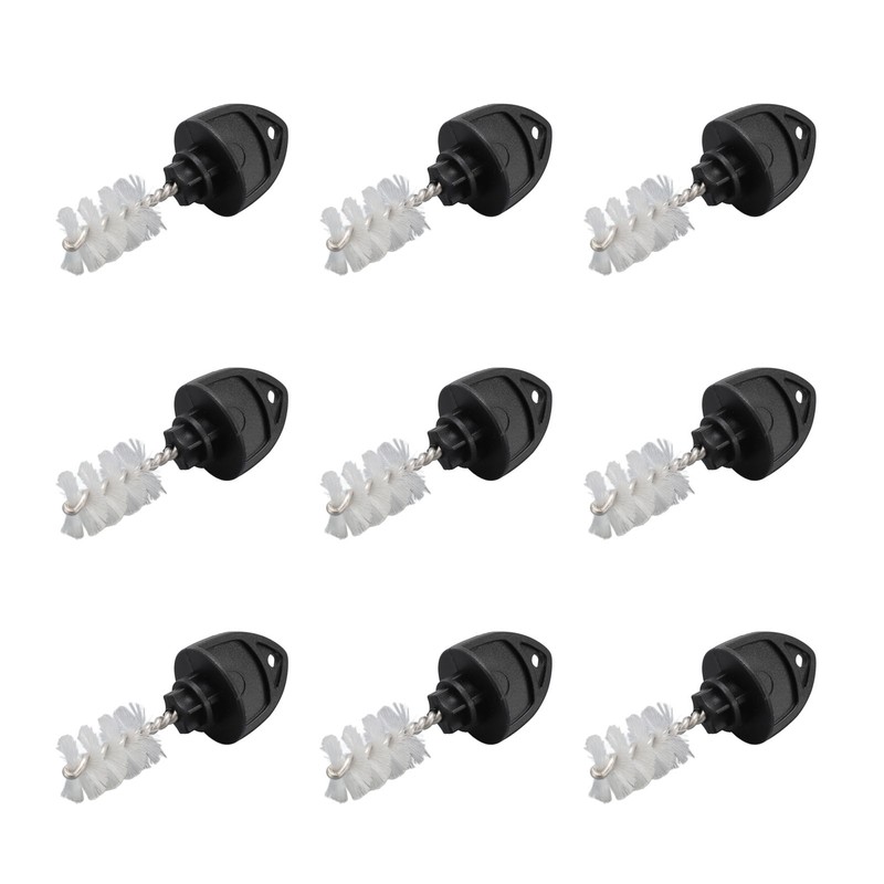 Beer Faucet Plug Brush Black ABS Beer Faucet Tap Cleaning