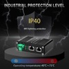 Industrial Hardened Gigabit PoE+ Splitter PoE IEEE802.3 at 30W Input