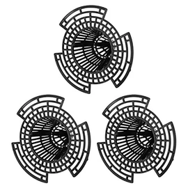 Safety 3 Mountain Shaped Pot Bottom Net, Large, 3 Pieces, Bottom 4.3 x 2.6 inches (110 x 65 mm)