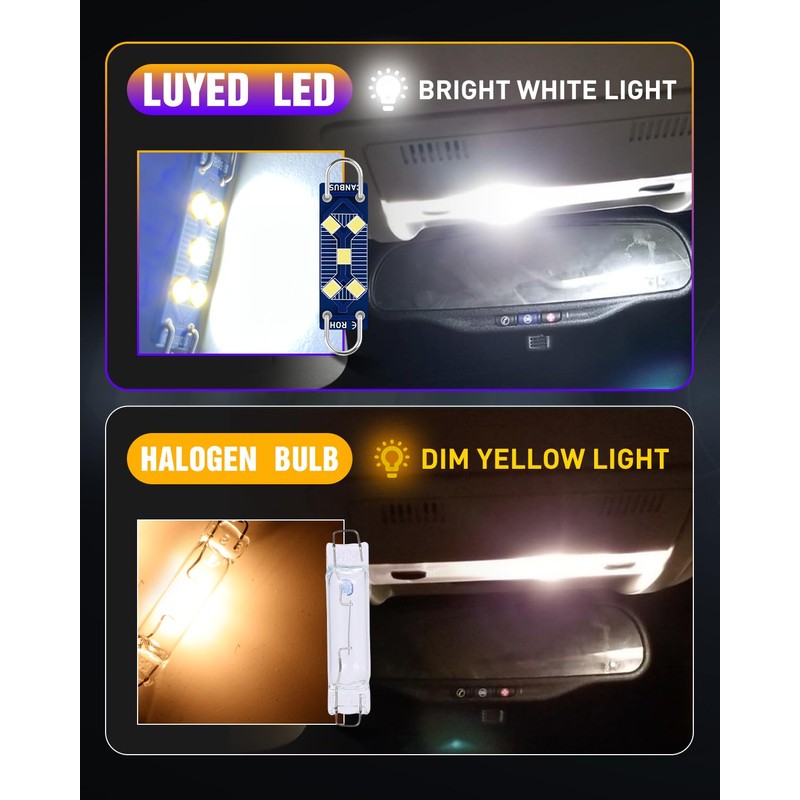LUYED Extremely Bright 700 Lumens 44mm 1.73" 561 562 567
