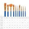 YIHUALE Acrylic Paint Brush, Multi-purpose, Face Brush, Nylon Paint Brush,