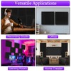 TroyStudio Thick Acoustic Foam Panels, 12 X 12 X 3