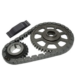 GDSMOTU Engine Timing Chain Parts Kit W/Crank Gear Fits for Jeep Grand Cherokee 4.0L 1999-2004 for Jeep Wrangler 4.0L 1999-2006 for Jeep TJ 4.0L 1999-2006 Replace 322573148