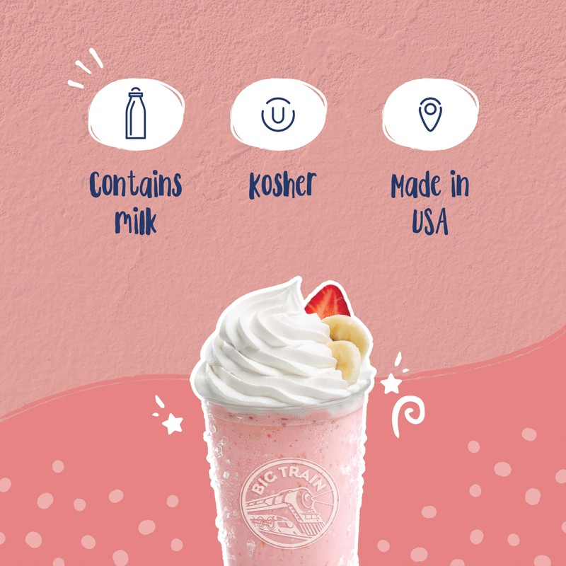 Big Train Kidz Kreamz Bubble Gum Blended Beverage Mix, 3.5