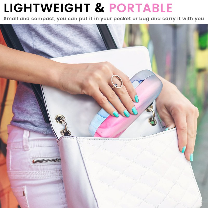 molshine Hard Sunglasses Case, Classic, Colourful and Large Hard Case